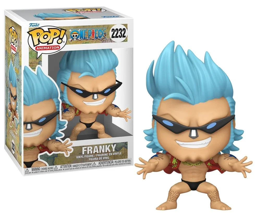 One Piece POP! Animation Vinyl Figure Franky (Refresh) 9 cm